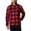 Men's Columbia Steens Mountain Printed Jacket -Mountain Red Check Print