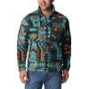 Men's Columbia Steens Mountain Printed Jacket -Night Wave Pathways Print