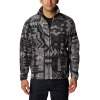 Men's Columbia Steens Mountain Printed Jacket -Shark Pathways Print