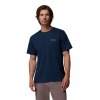 Men's Columbia Thistletown Hills Graphi SS - Collegiate Navy Heather