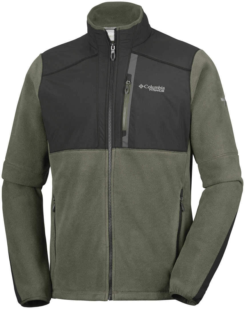 Men's Columbia TITAN FROST FLEECE Jacket-Peatmoss/Shark - Sklep ...