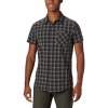 Men’s Columbia TRIPLE CANYON SS Shirt-Columbia Grey Mini Tonal Plaid