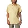 Men's Columbia Utilizer Solid S/S Shirt-Light Camel