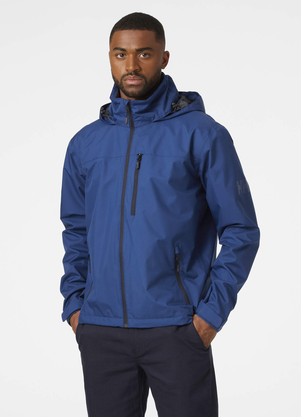 Men's Helly Hansen CREW HOODED Jacket-Deep Fjord - Sklep internetowy ...