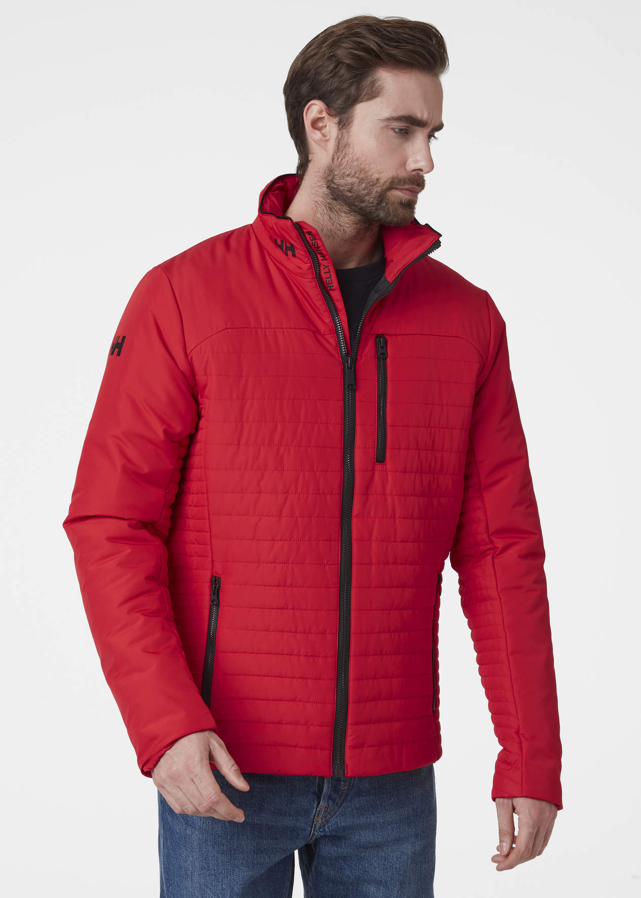 Men s Helly Hansen Crew Insulator Alert Red Sklep internetowy