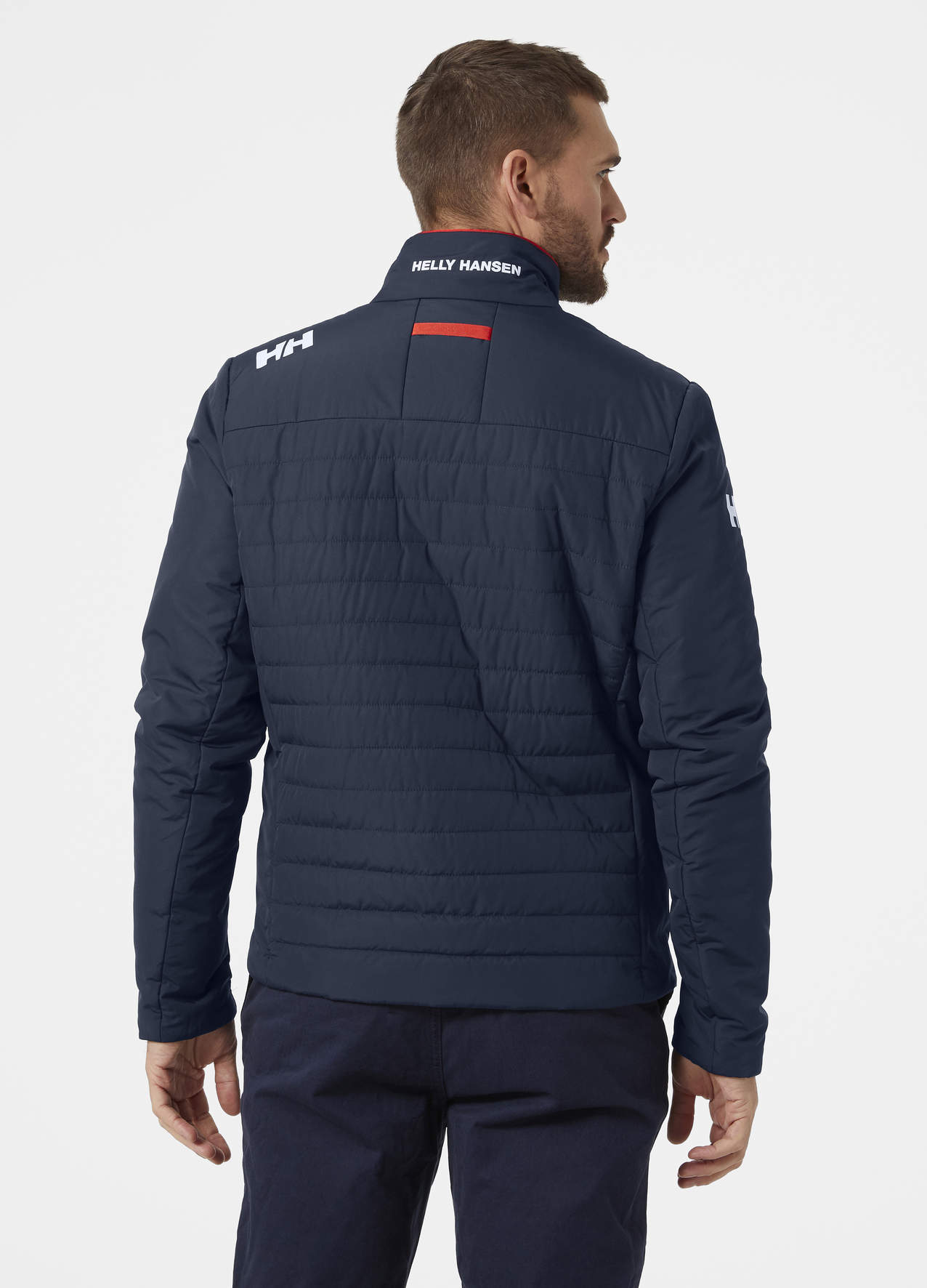 Veste helly hansen crew insulator primaloft bleu marine rouge deals