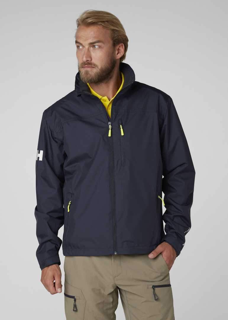 Men s Helly Hansen CREW MIDLAYER Jacket Graphite Blue Sklep internetowy Polstor.pl
