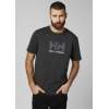 Men's Helly Hansen HH LOGO T-Shirt-Ebony Melange