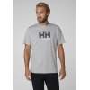 Men's Helly Hansen HH LOGO T-Shirt-Grey Melange