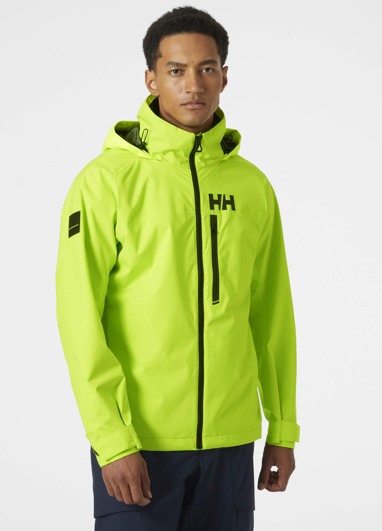 Men s Helly Hansen HP RACING HOODED JACKET Azid Lime Sklep internetowy Polstor.pl