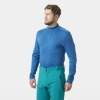 Men's Helly Hansen LIFA MERINO MIDWEIGHT 1/2 ZIP - Neptune Blue