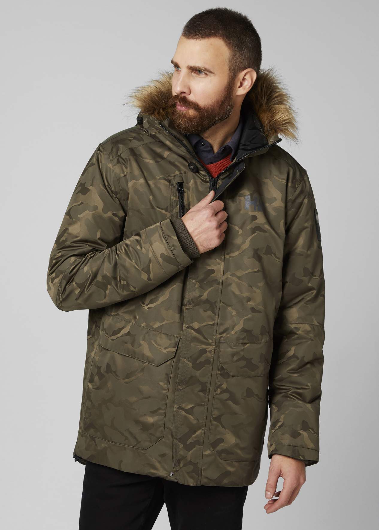 Men s Helly Hansen SVALBARD PARKA Beluga Sklep internetowy Polstor.pl