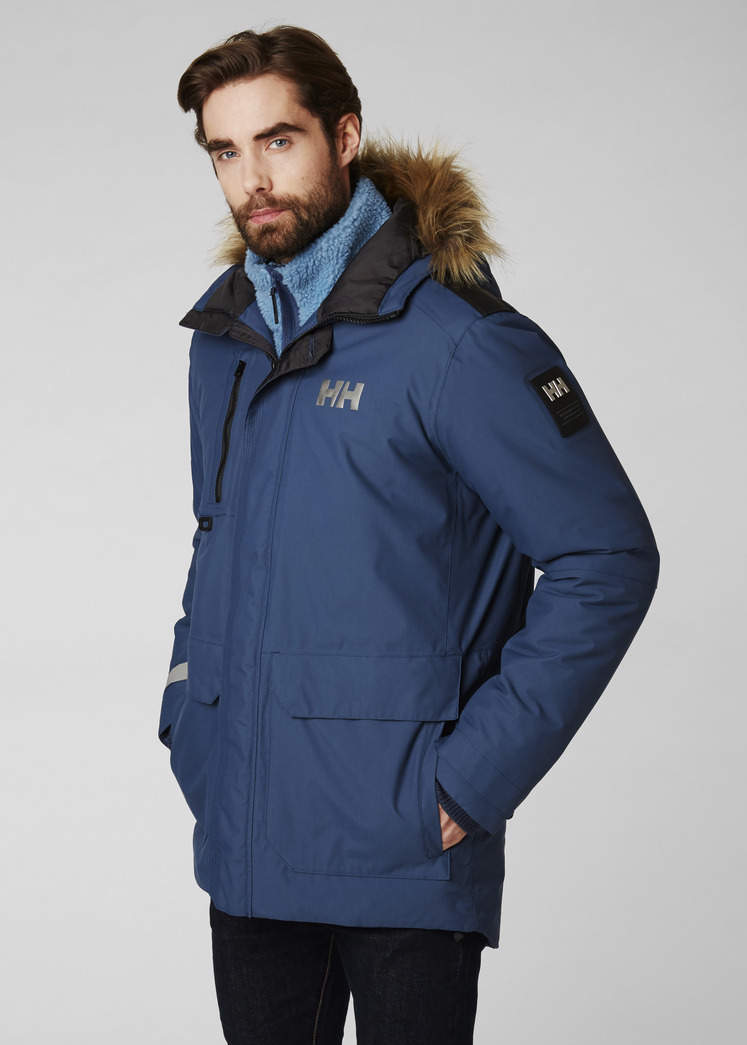 Men s Helly Hansen SVALBARD PARKA North Sea Blue Sklep internetowy Polstor.pl