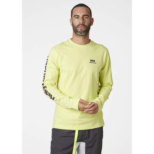 Men's Helly Hansen YU 20 LS T-shirt-Sunny Lime Sklep internetowy