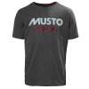 Men's MUSTO T-shirt-Carbon
