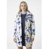 Płaszcz przeciwdeszczowy damski Helly Hansen MOSS RAIN COAT - Sling white Print