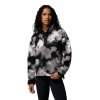 Polar damski Columbia Helvetia II Printed Cropped Half Snap - Black Dyeflowe