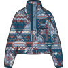 Polar damski Columbia Helvetia II Printed Cropped Half Snap - Rainy Day, Geom