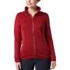 Polar damski Columbia Roffe Ridge Full Zip Fleece - Beet