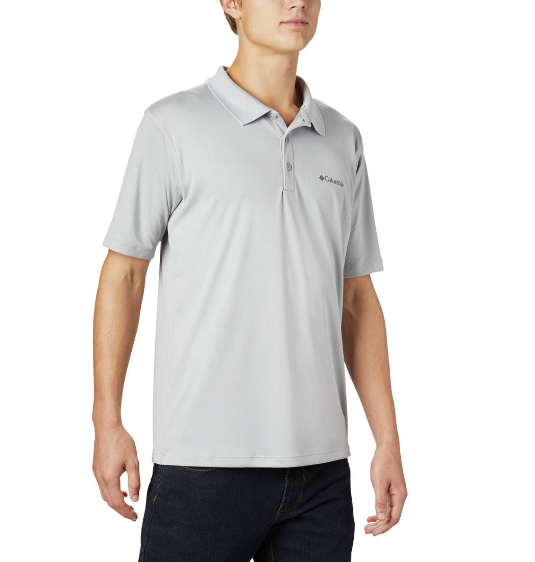 Polo mÄskie Columbia Zero Rules Polo Shirt Omni Freeze-Columbia Grey 