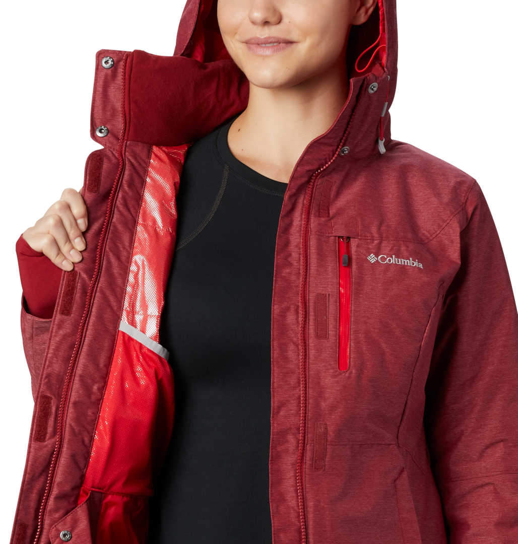 Women s Columbia ALPINE ACTION Omni Heat Ski Jacket Beet Sklep