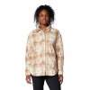Women's Columbia Benton Springs Shirt Jkt - Camel Brown Omb