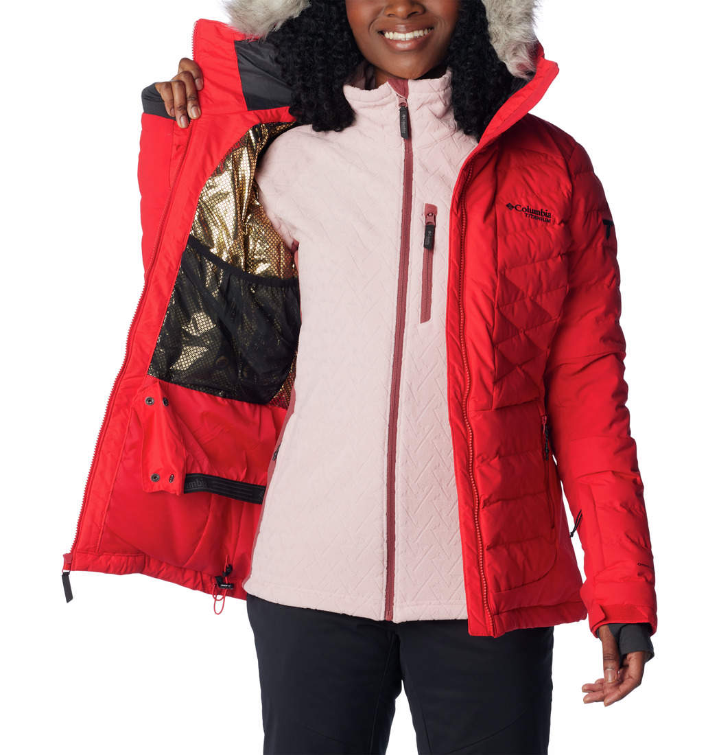 Ladies columbia sales omni heat jacket
