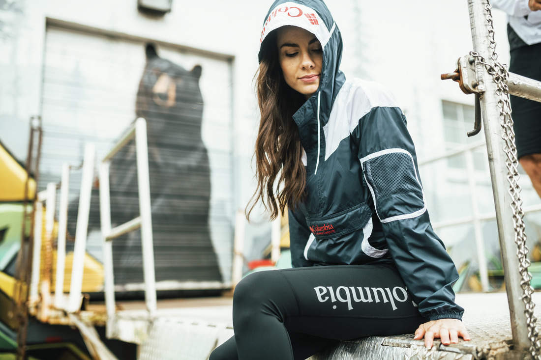 Columbia challenger new arrivals windbreaker black