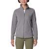 Women's Columbia FAST TREK II FLEECE JACKET-City Grey Heather City Grey