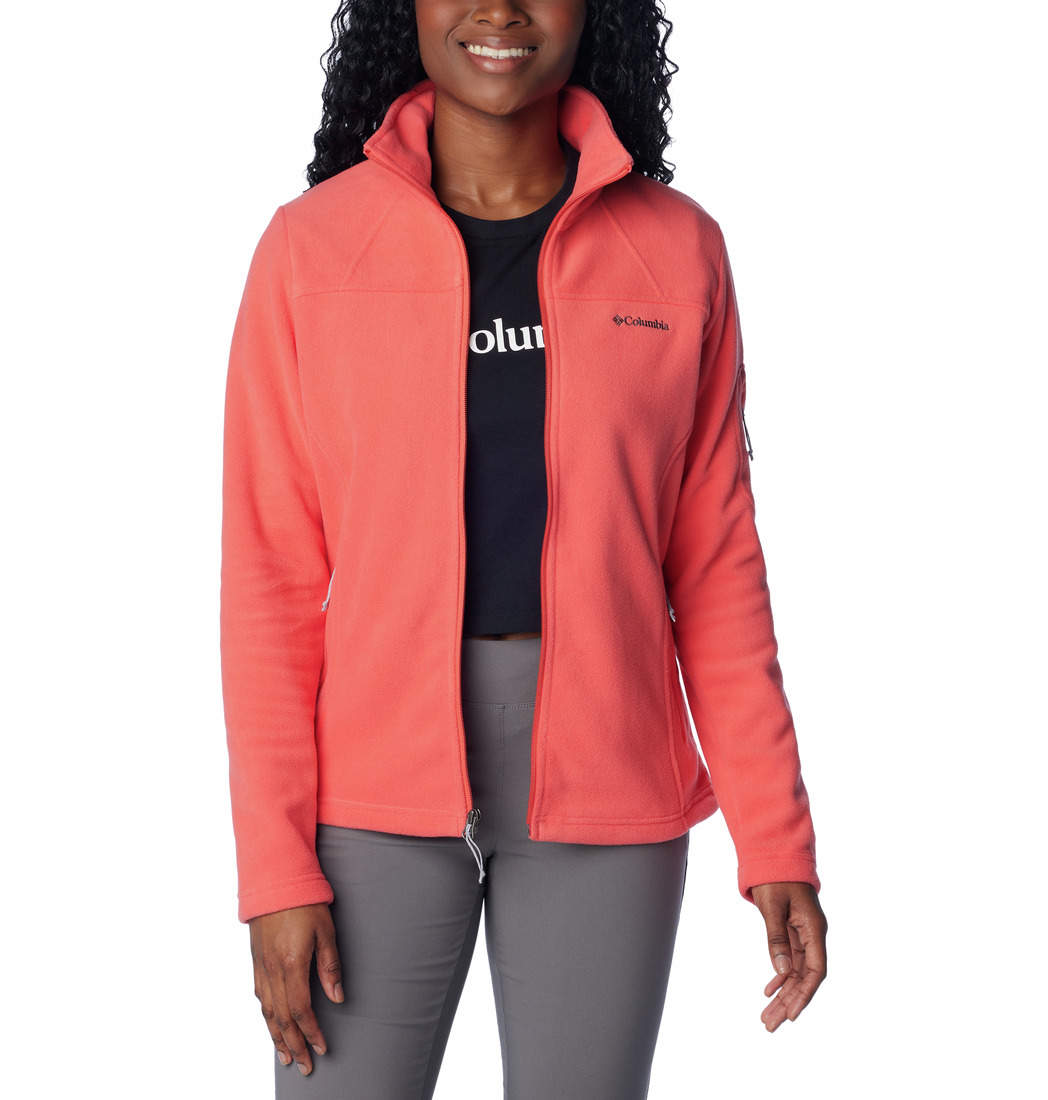 Columbia women's fleece top jacket with hood
