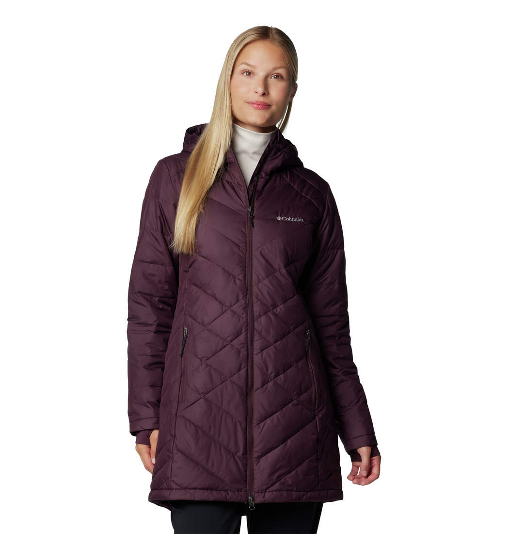Women's heavenly long hooded jacket sale