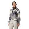 Women's Columbia Helvetia II Printed Cropped Half Snap - Shark Dreaming