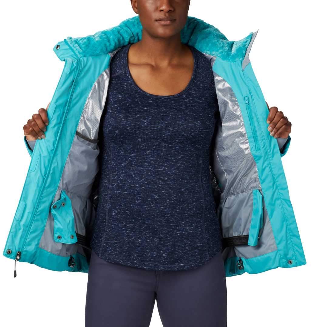 Columbia lay d deals down jacket blue