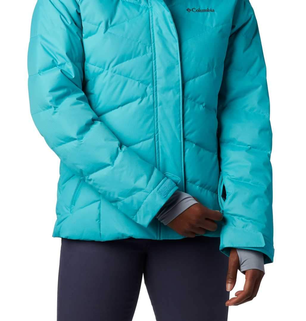 Women's COLUMBIA LAY D DOWN Ski Jacket-Tradewinds Grey Twill Print - Sklep  internetowy