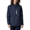 Women's Columbia Pouring Adventure Jacket-Nocturnal White Zip