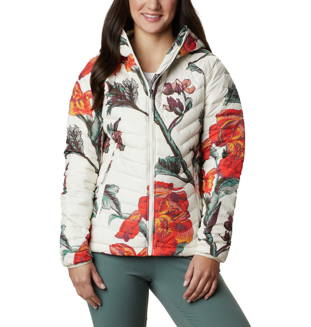 columbia powder lite hooded jacket damen