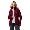 Women's Columbia Roffe Ridge Full Zip Fleece - Rich Wine