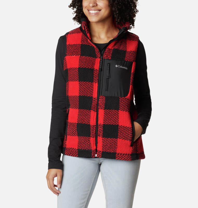 Red columbia vest online