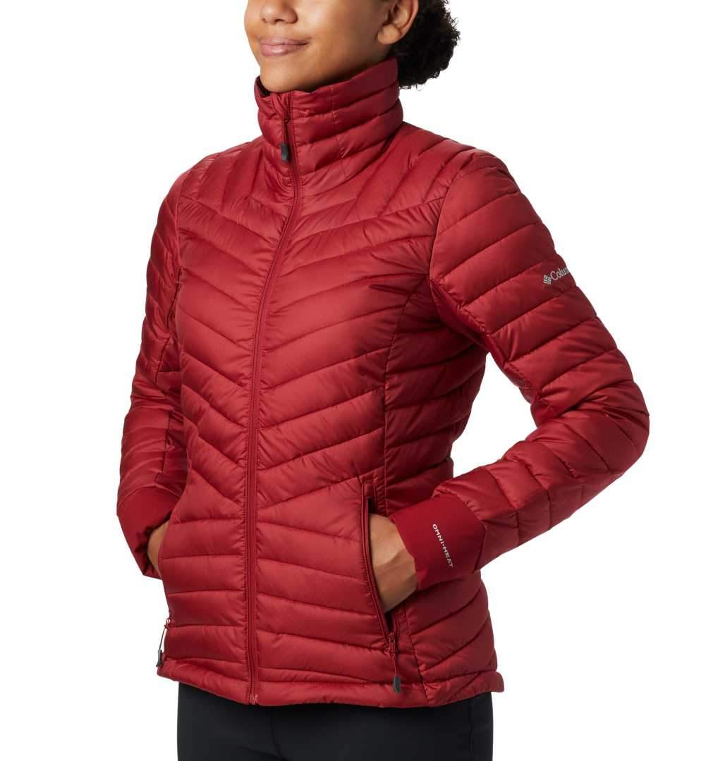 Women's Columbia WINDGATES Jacket-Beet Heather - Sklep internetowy