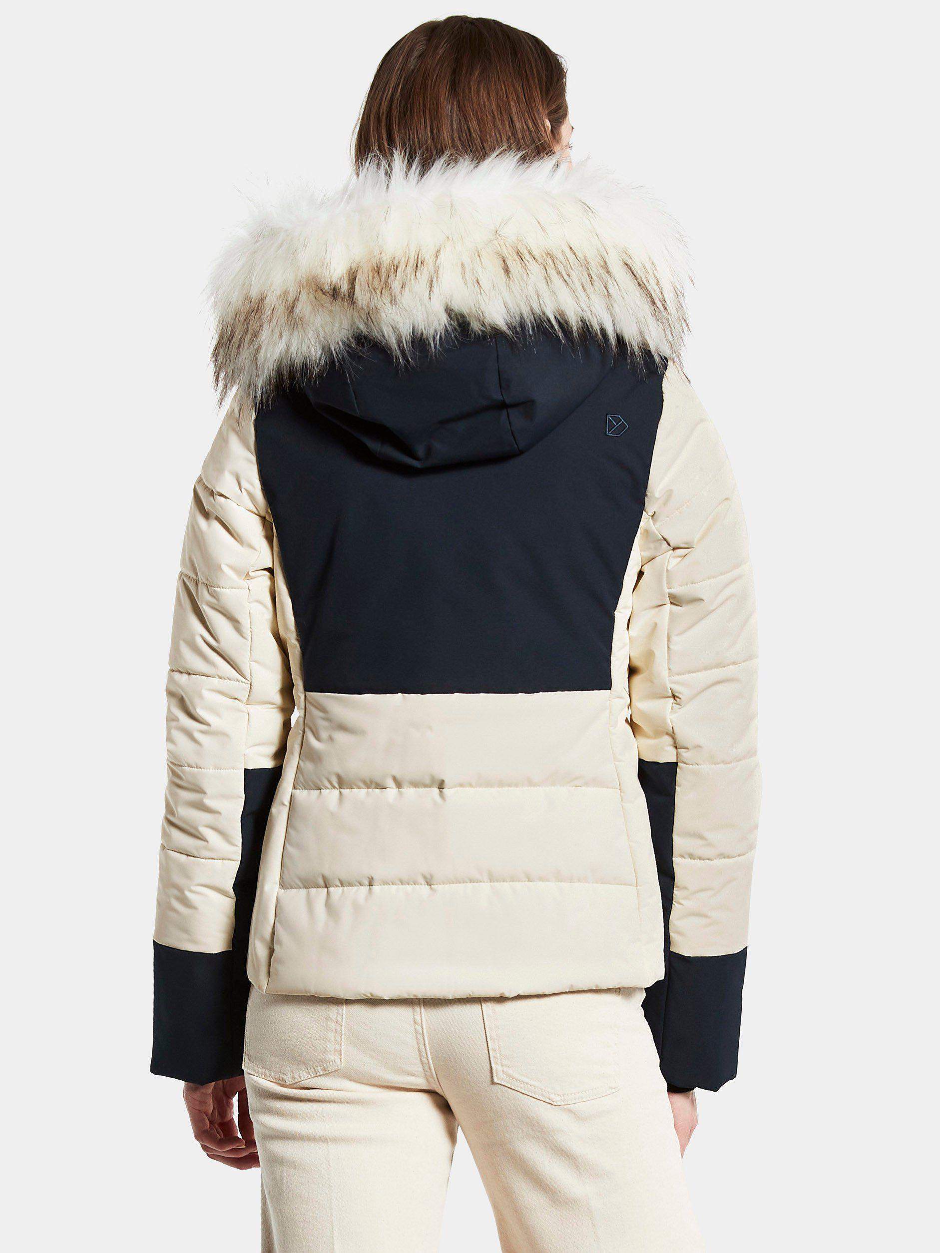 Women s Didriksons CARINA WNS Jacket Cloud White Sklep internetowy Polstor.pl