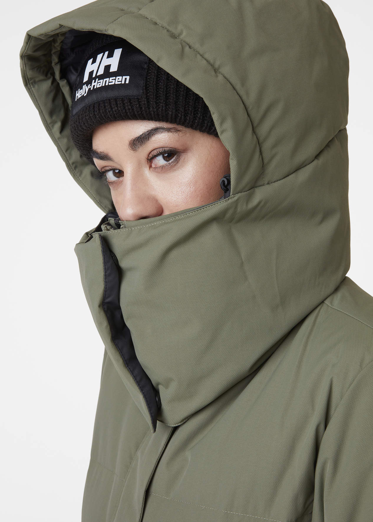 Women s Helly Hansen BELOVED WINTER DREAM Parka Lav Green Sklep internetowy Polstor.pl