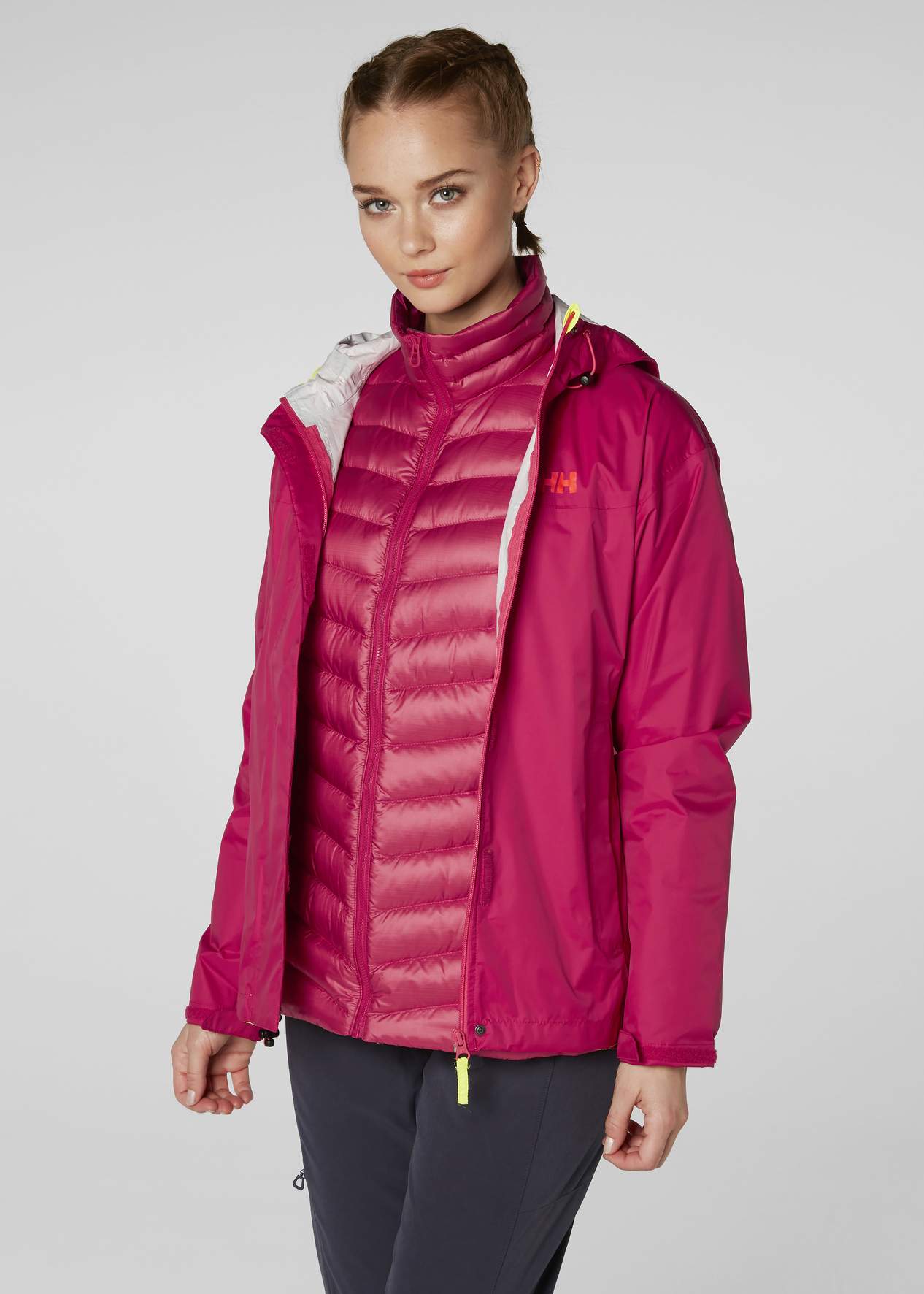 Women's Helly Hansen LOKE JACKETPersian Red Sklep Polstor.pl