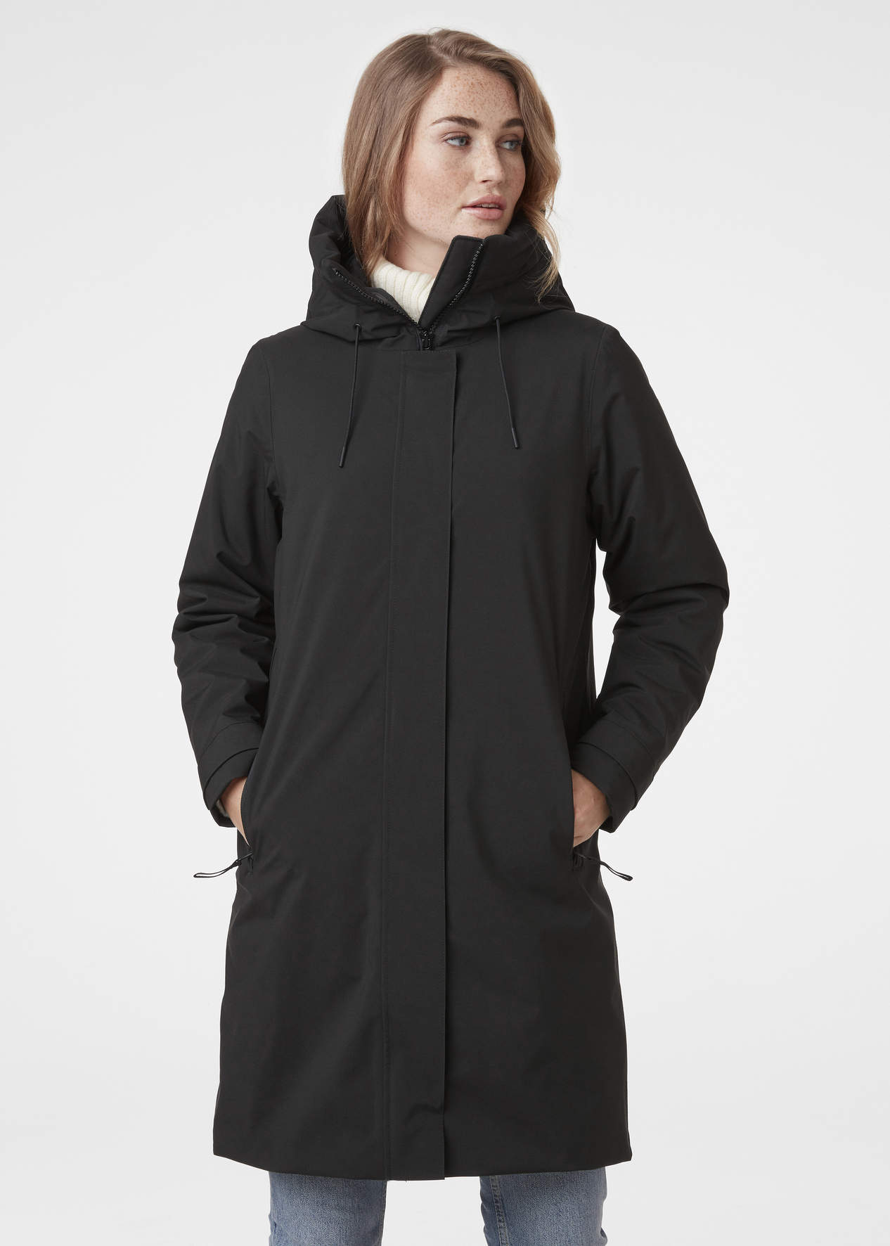 Women's Helly Hansen VICTORIA INS RAIN Coat-Black - Sklep internetowy ...