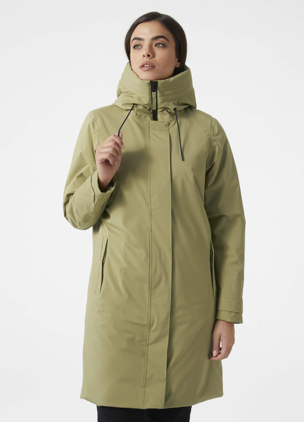Women s Helly Hansen VICTORIA INS RAIN Coat Sage Sklep internetowy Polstor.pl