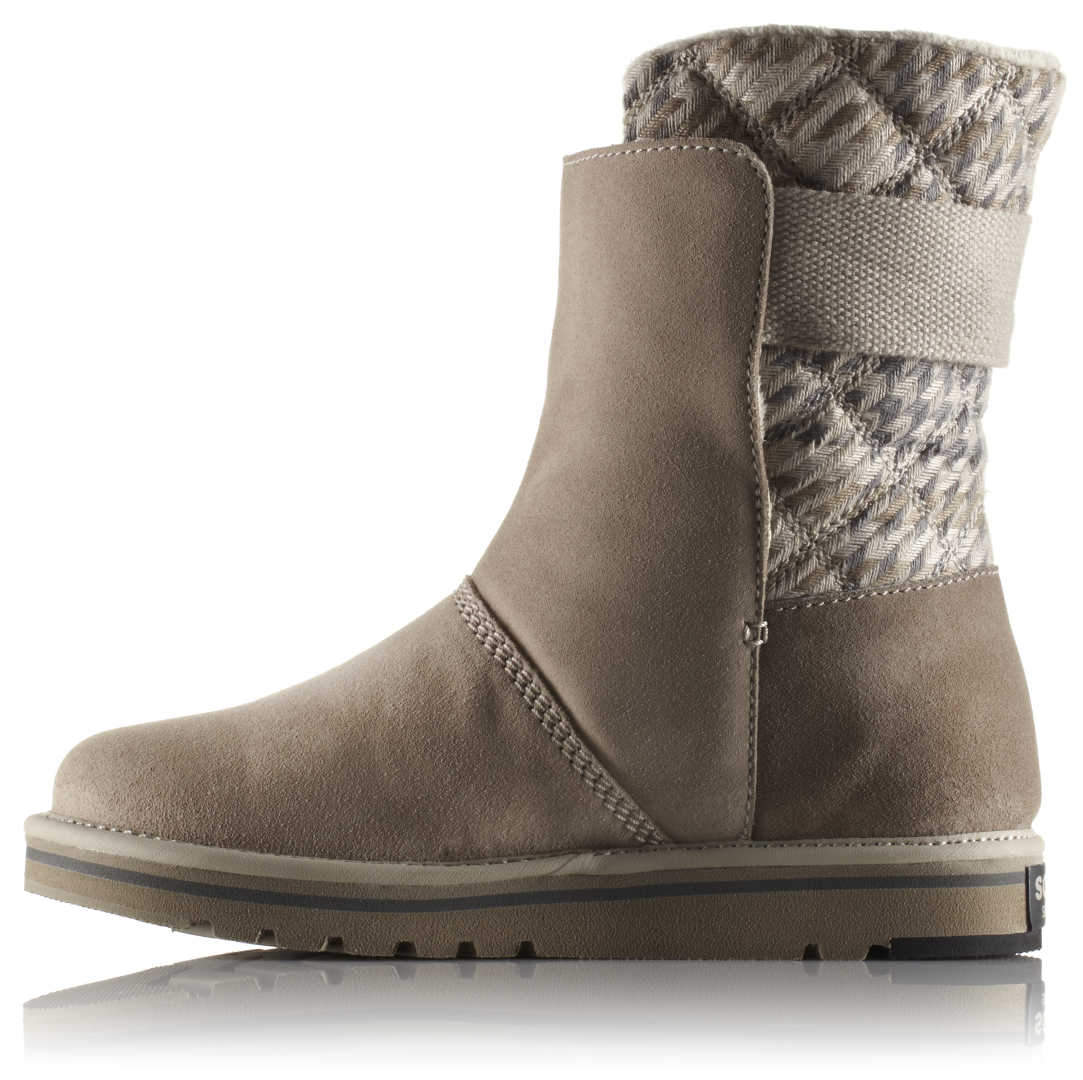 Women s Sorel NEWBIE SHORT BOOT Silver Sage Sklep internetowy Polstor.pl