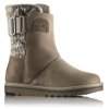 Women's Sorel NEWBIE SHORT BOOT-Silver Sage