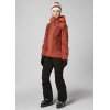 Women's ski jacket Helly Hansen CHAMPOW Jacket - Red Brick