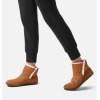 Women's  Sorel NAKISKA BOOTIE-Camel Brown Natural